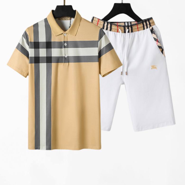 men Burberry suits set-008